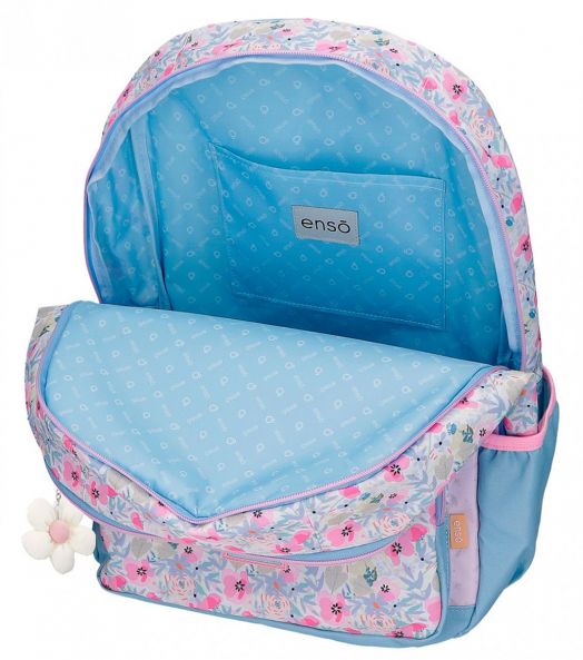 Ученическа раница Enso Full Of Flowers с две отделения