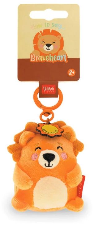 Плюшен ключодържател Legami - Lion
