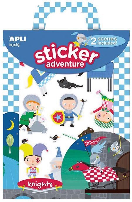 Творчески комплект със стикери - Рицарски приключения