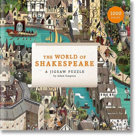 Пъзел Laurence King: The World of Shakespeare, 1000 части