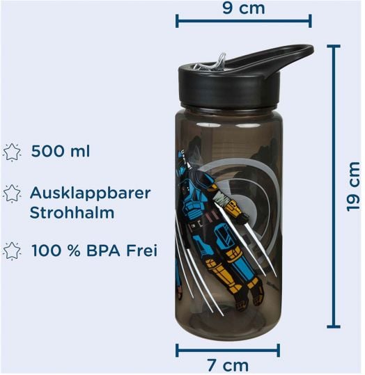 Пластмасова бутилка Undercover Star Wars, 500 мл.