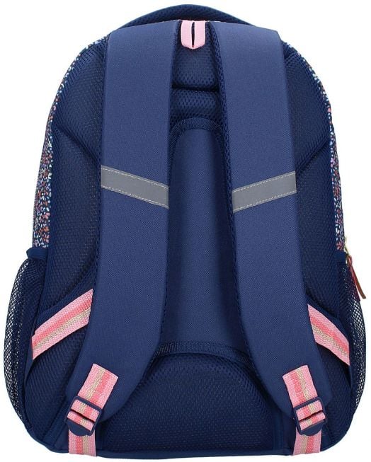 Ергономична ученическа раница Vadobag Milky Kiss Floral Fame с две отделения