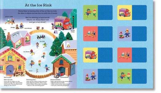 Bizzy Bear: My First Memory Game Book Christmas