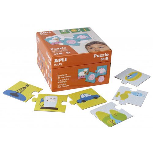 Пъзел Apli Kids - произходът на нещата