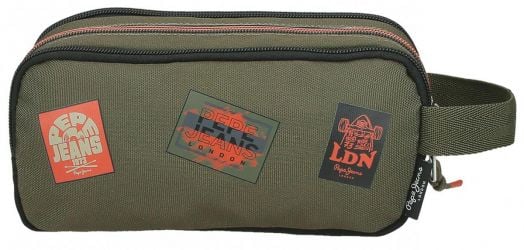 Несесер Pepe Jeans Ponder с три отделения и ръкохватка