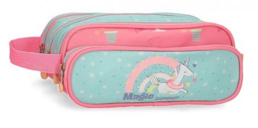 Несесер Enso Magic Summer с пет отделения и ръкохватка