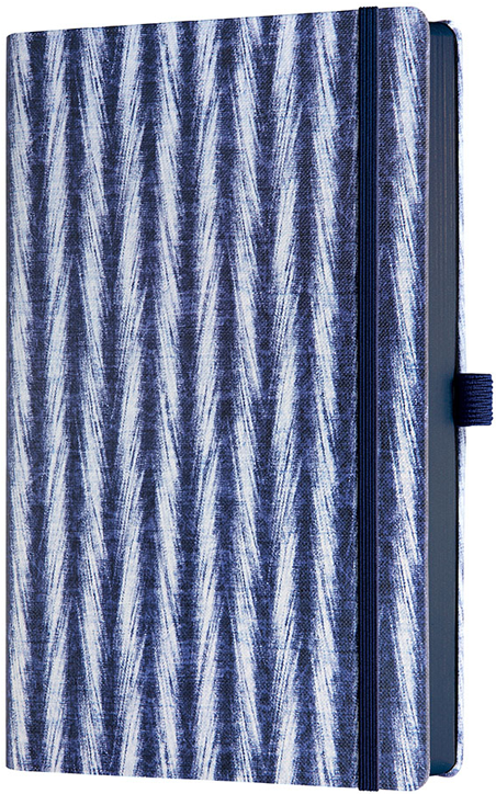 Бележник Castelli Shibori Twill, линирани, 13 х 21 см.
