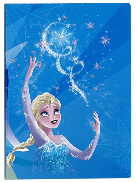 Тетрадка Frozen А4, 40 листа с малки квадратчета