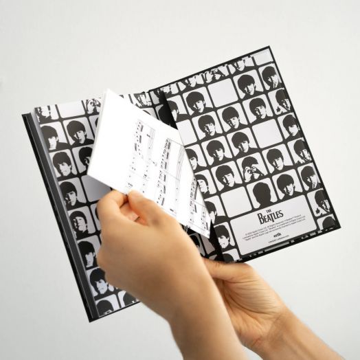 Тефтер Grupo Erik The Beatles A Hard Day's Night A5 с химикалка