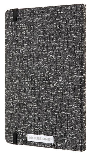 Тефтер Moleskine Limited Editions Blend Collection Grey Tissu с твърди корици и линирани страници
