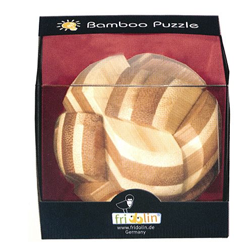 3D пъзел от бамбук IQ тест- Топка