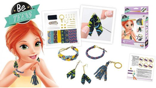 Творчески комплект Buki Be Teens - Направи си сам гривни от восъчна тъкан