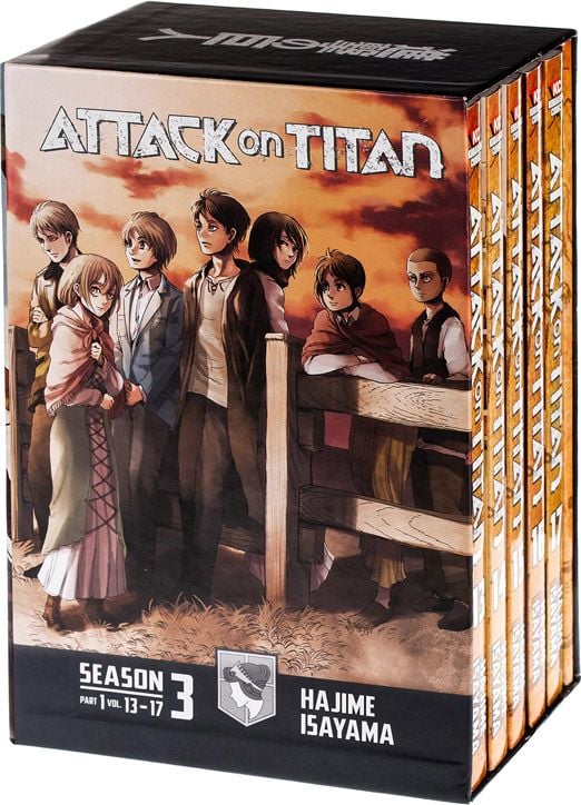 Attack on Titan Season 3 Part 1 Manga Box Set