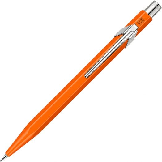 Автоматичен молив Caran d'Ache 844 Metal Collection, оранжев