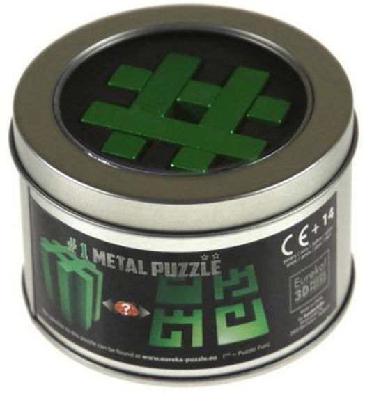 3D пъзел Eureka Metal Can Hashtag