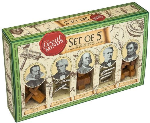 Комплект 3D пъзели Professor Puzzle, 5 бр.