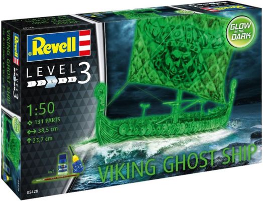 Сглобяем модел - Призрачен викински кораб, светещ в тъмното