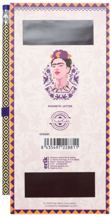 Магнитен пад за бележки Grupo Erik - Frida Kahlo