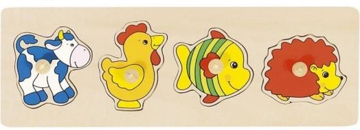 Пъзел с дръжки Goki, асортимент