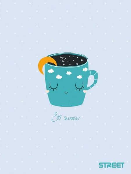 Тетрадка Street Sweet А4, 60 листа с широки редове