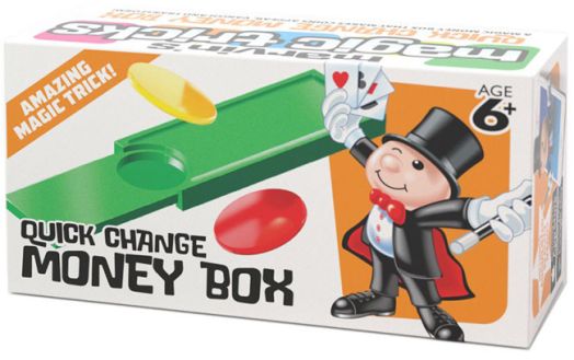 Магически мини трикове - Кутия за пари за бърза промяна