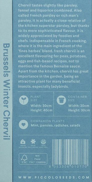 Семена за кухненски билки Piccolo, 3 вида