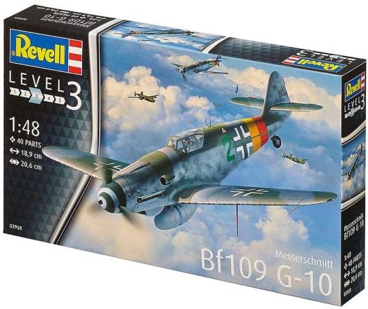 Сглобяем модел Revell - Messerschmitt Bf109 G-10