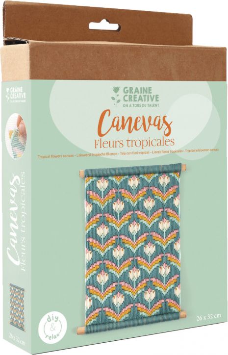 Гоблен Graine Creative - Тропически цветя