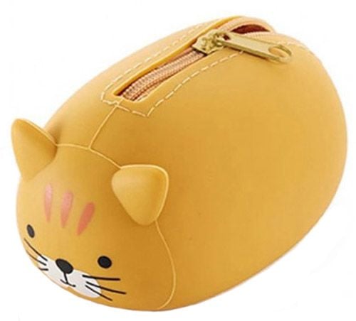 Силиконово портмоне за монети Miquelrius Back2Fun, Cute friends - Котка