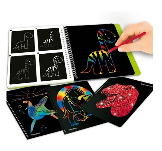 Магическа скреч книжка - Dino World