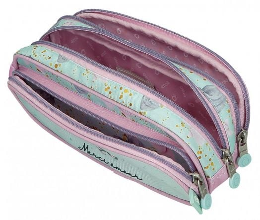 Несесер Enso Merci Amour с три отделения и ръкохватка