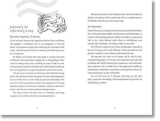 2025 Astrology Diary - Northern Hemisphere