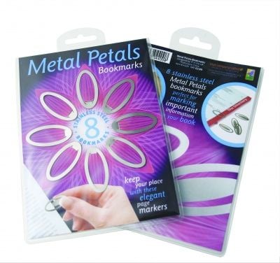 Метални отметки за книги- Венчелистчета
