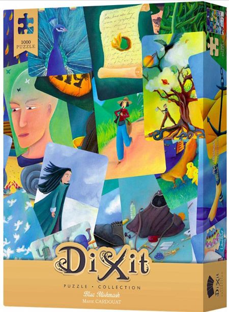 Пъзел Dixit: Синя бъркотия, 1000 части