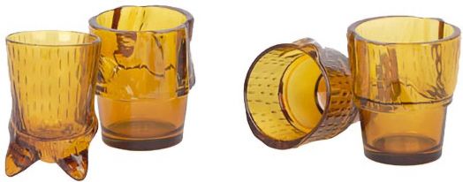 Комплект чаши DOIY - Котка, бежов цвят