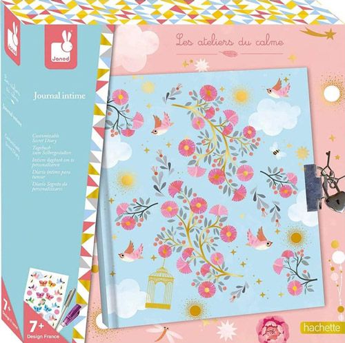 Творчески комплект Janod - Таен персонализиран дневник