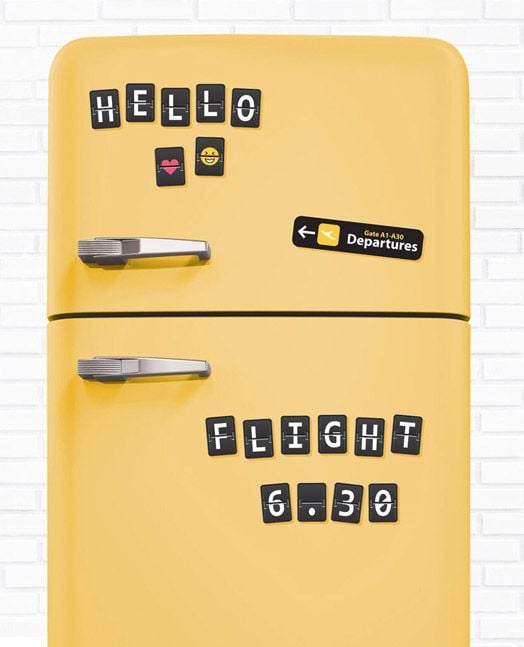 Магнитни букви Legami - Airport