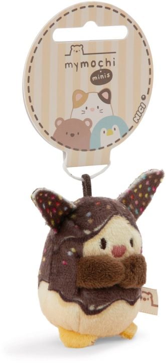 Плюшена играчка Nici Mymochi Minis - Зайче Pibu Cake, 5 см.