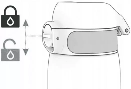 Бутилка за вода Ion8 - Дъга, 500 мл.