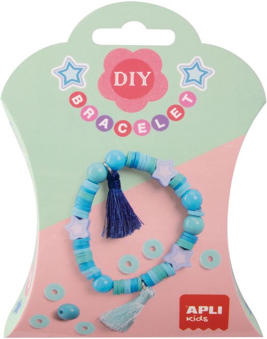 Креативен комплект Apli Kids - Направи си сам гривна, звезда