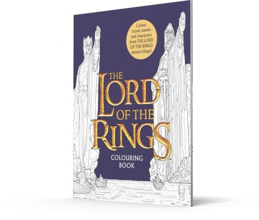 The Lord of the Rings Movie Trilogy Colouring Book