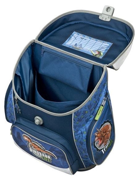 Комплект ученическа раница Дино, ергономик