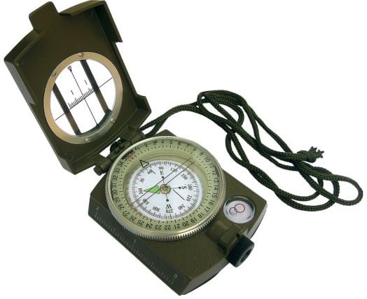 Компас Black Fox Military Compass с нивелир и връзка