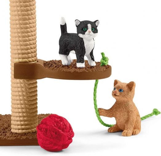 Комплект Schleich: Игра с котета