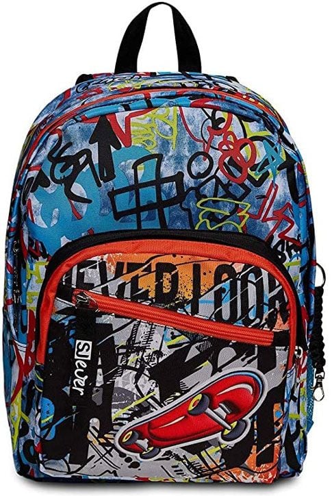 Ученическа раница Seven SJ Ever Drift Boy с две отделения