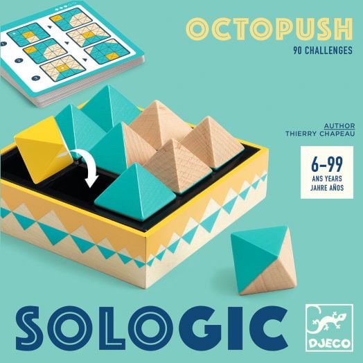 Настолна логическа игра Djeco Sologic - OctoPush