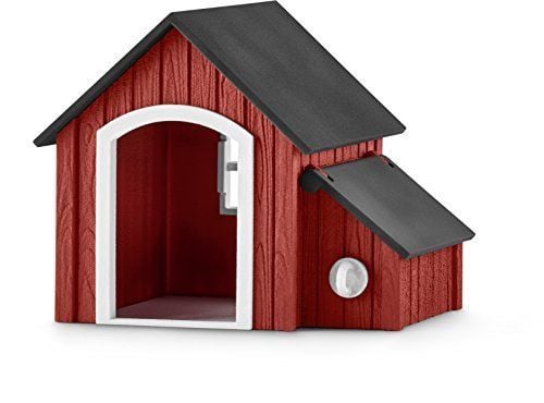 Комплект Schleich: Момиче с куче и колибка