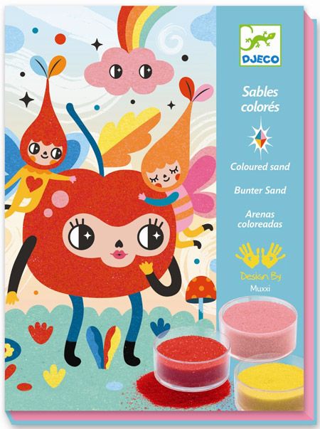 Комплект за рисуване с пясък Djeco