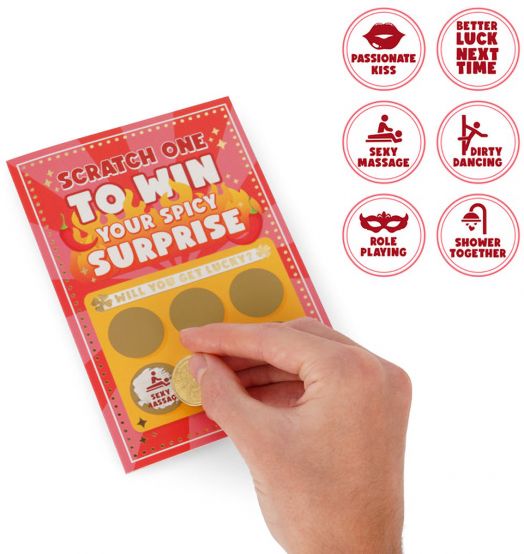 Скреч картичка Legami Spicy Surprise