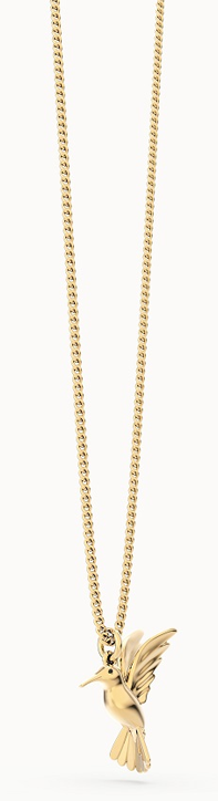 Колие с медальон Chocli - Humming Bird